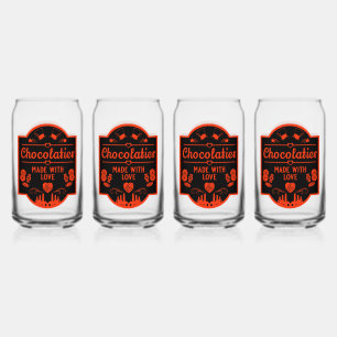 Chocolatier Maker Can Glass