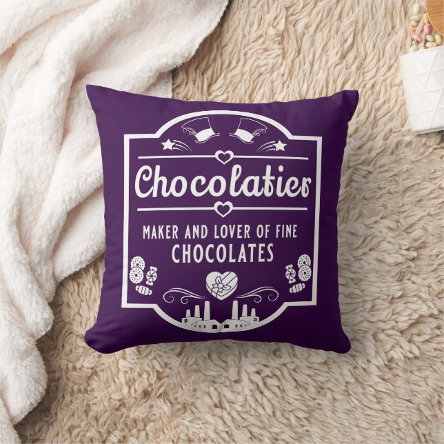 Chocolatier Maker Cushion (Blanket)