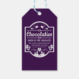 Chocolatier Maker Gift Tags