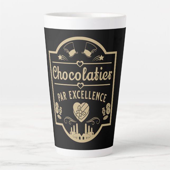 Chocolatier Maker Latte Mug (Front)