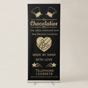 Chocolatier Maker Retractable Banner