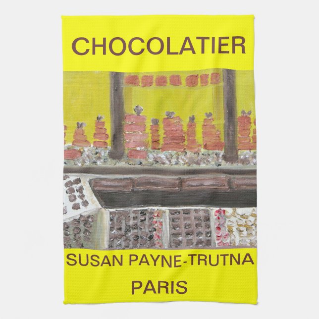 CHOCOLATIER TEA TOWEL (Vertical)