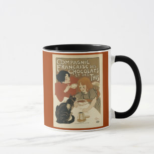 Chocolats et des thes coffee mug