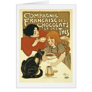 Chocolats - Vintage French Ad