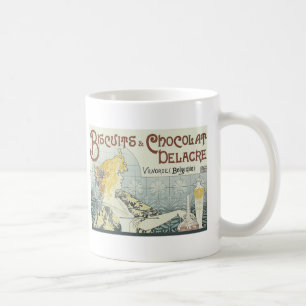 Chocoloate Art Nouveau Coffee Mug