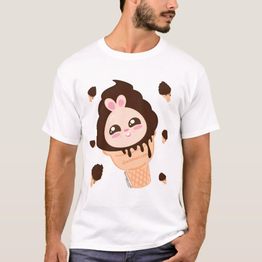 Chocomari- Choco Chubby Bunny Ice Cream V.01 T-Shirt