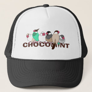 Chocomint Bird Trucker Hat