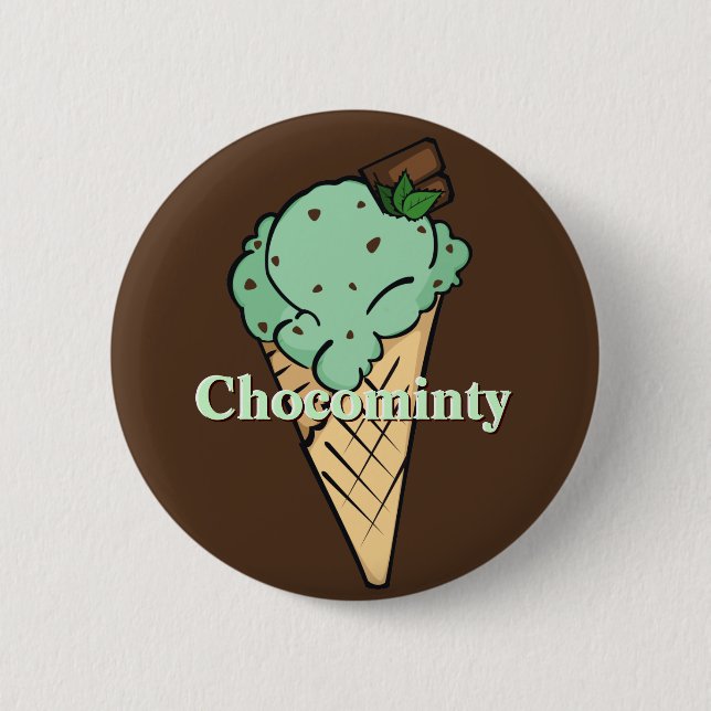 Chocominty Icecream Button (Front)