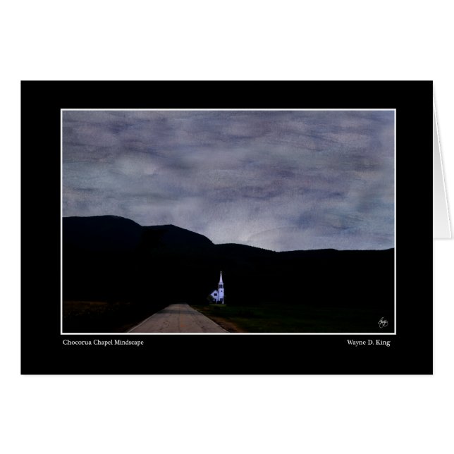 Chocorua Chapel Mindscape Card (Front Horizontal)