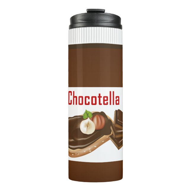 Chocotella Label  Thermal Tumbler (Front)