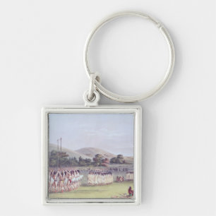 Choctaw Ball-Play Dance, 1834-35 Key Ring