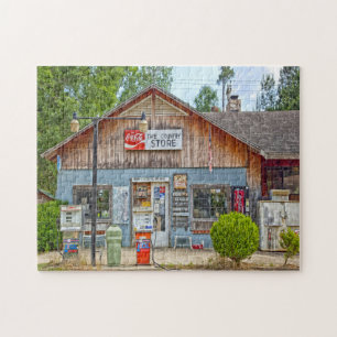 Choctaw Bluff general store Alabama. Jigsaw Puzzle