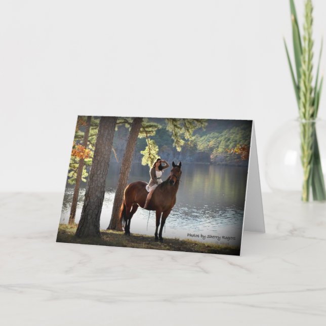 Choctaw Greeting Cards ( Halito) (Front)