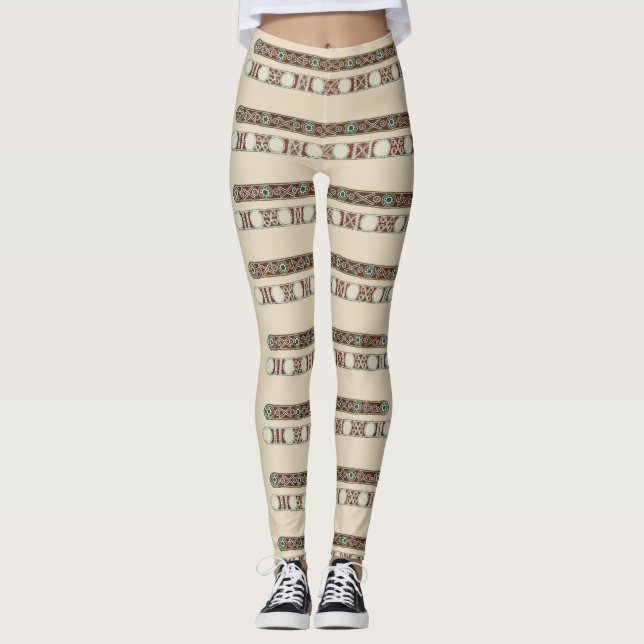 "Choctaw" Leggings (Front)
