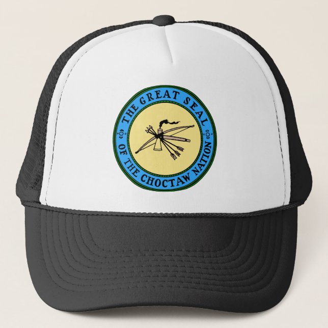 Choctaw Nation Seal Trucker Hat (Front)