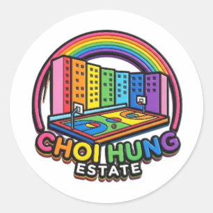CHOI HUNG ESTATE CLASSIC ROUND STICKER