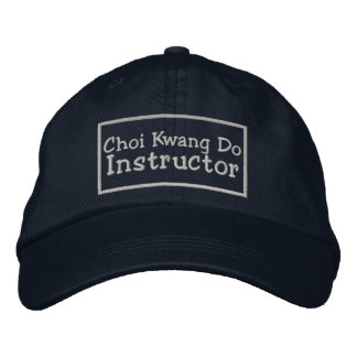 Choi Kwang Do Instructor Embroidered Hat