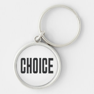 CHOICE 80s Style Body Politic Statement Key Ring