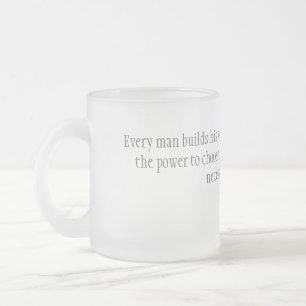 Choice Frosted Glass Coffee Mug
