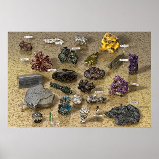 Choice Of Minerals Poster