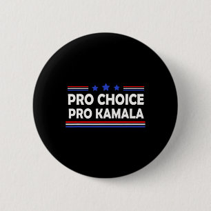 Choice Pro Kamala 2024 Feminist Women's Rights Har 6 Cm Round Badge