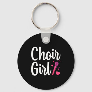 Choir Art For Girls Women Choir Singing Chorus Sho Key Ring