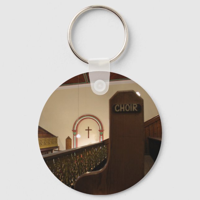 choir bench key ring (Front)