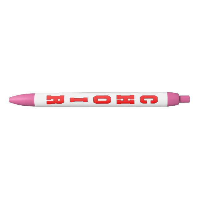 Choir Black Ink Pen (Front)