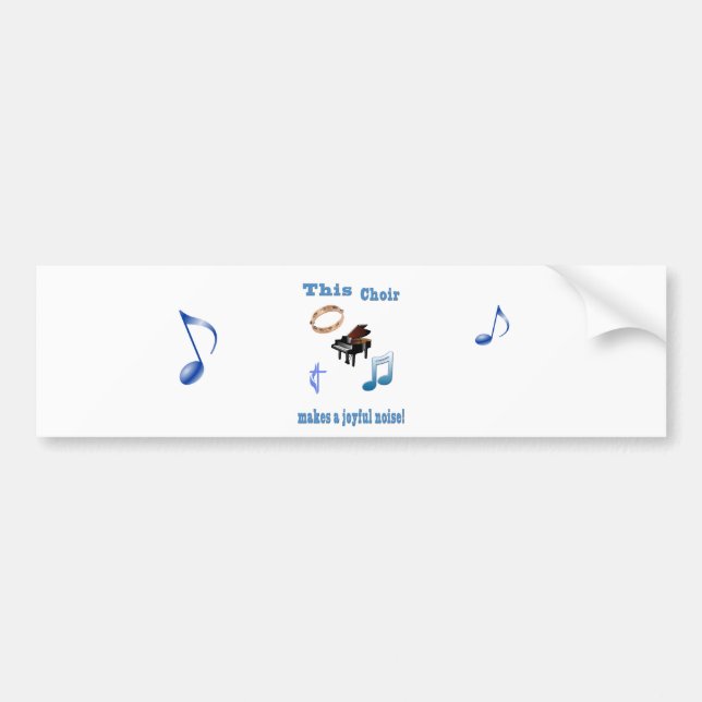 Choir  bumper sticker (Front)