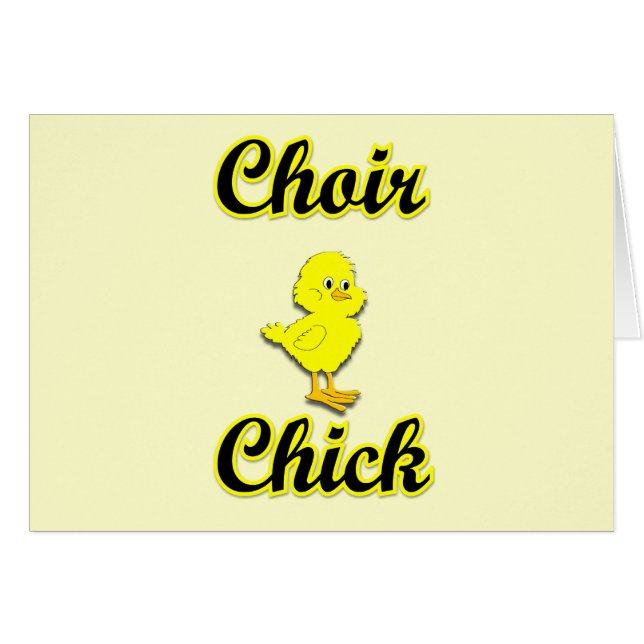 Choir Chick (Front Horizontal)