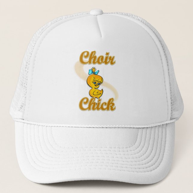 Choir Chick Trucker Hat (Front)