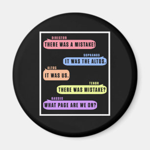 Choir Director Tenor Soprano Altos Basses Chorus G Magnet