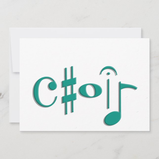 choir invitation (Front)