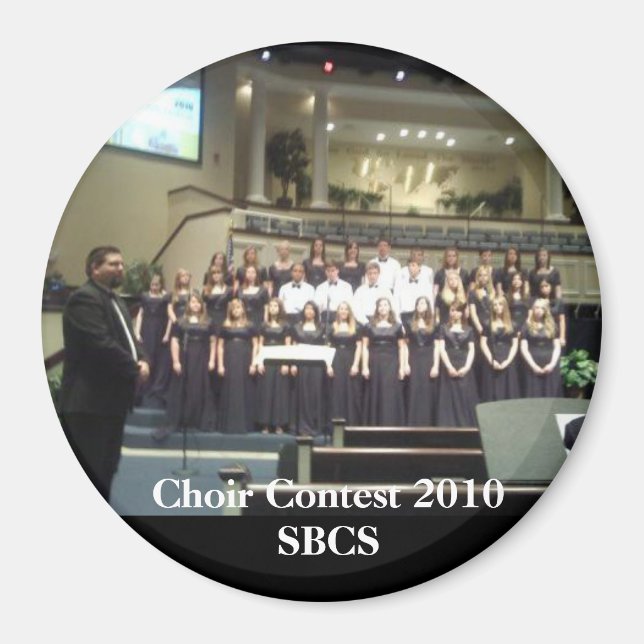 Choir Magnet - 2010 Raleigh Contest (Front)
