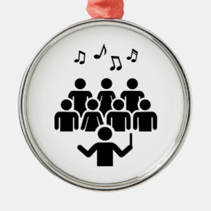 Choir Metal Tree Decoration