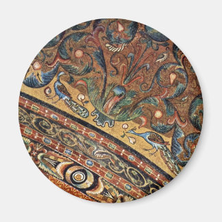 Choir Mosaics At San Vitale In Ravenna Vault Scene Magnet