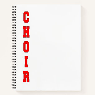 Choir Notebook