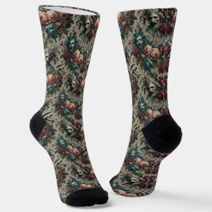 Choir of an Unholy Accord – Gothic Tapestry Socks