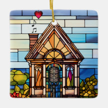 Choir of the Earth - Little House Stained Glass -