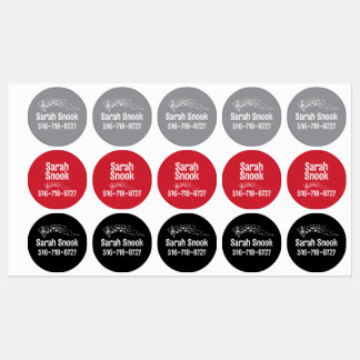 Choir Red, Gray, Black, White Customizable Iron-On