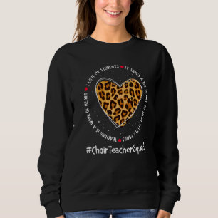 Choir Teacher Squad Admin Appreciation Week Back T Sweatshirt