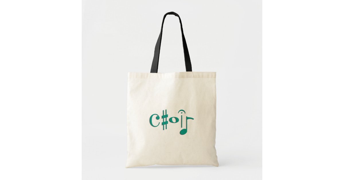 choir tote bag | Zazzle