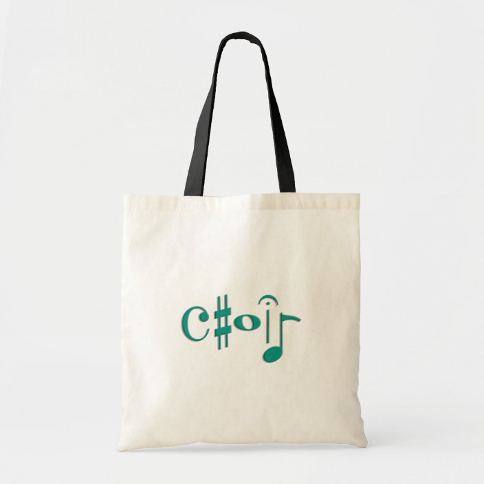 choir tote bag Zazzle.co.uk