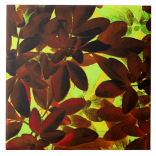 Choisya Autumn 2 ceramic tile