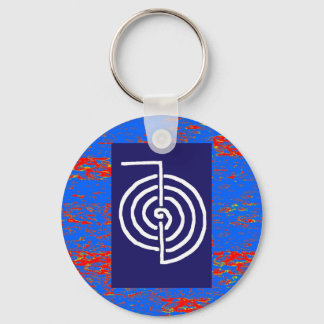 CHOKUREI Reiki Basic Healing Symbol TEMPLATE gift Key Ring