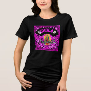 Chola Scholar Activist Tri-Blend Shirt