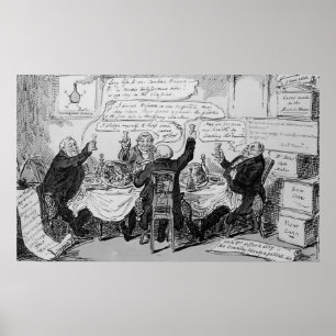Cholera Consultation at Central Board of Poster
