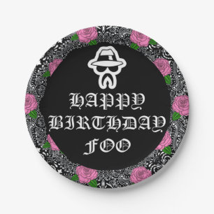 Cholo Theme Party Plates