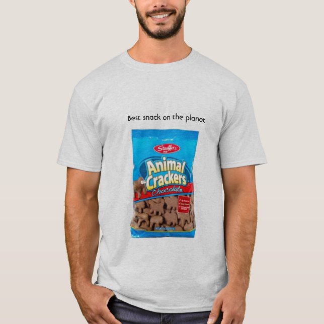 chololate animal crackers T-Shirt (Front)