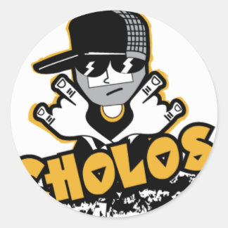 Cholos by BuDu Classic Round Sticker